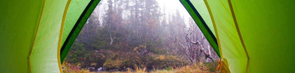 Camping in the Rain